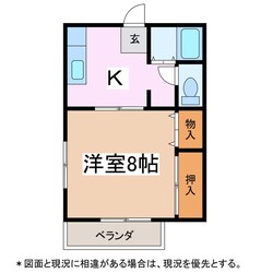 ＬＡＰＬＡＣＥ神戸Ｂの物件間取画像